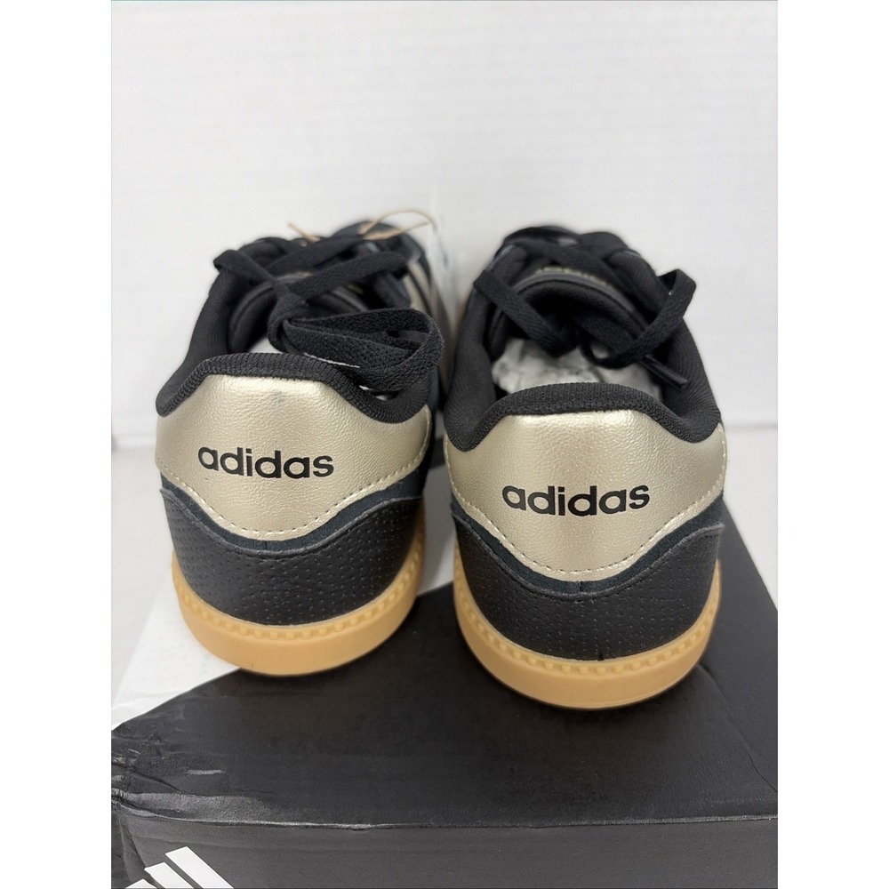 adidas Breaknet Sleek Trainers Women's Gum Rubber Sole JR0685 black gold 7.5 NIB - Picture 8 of 11